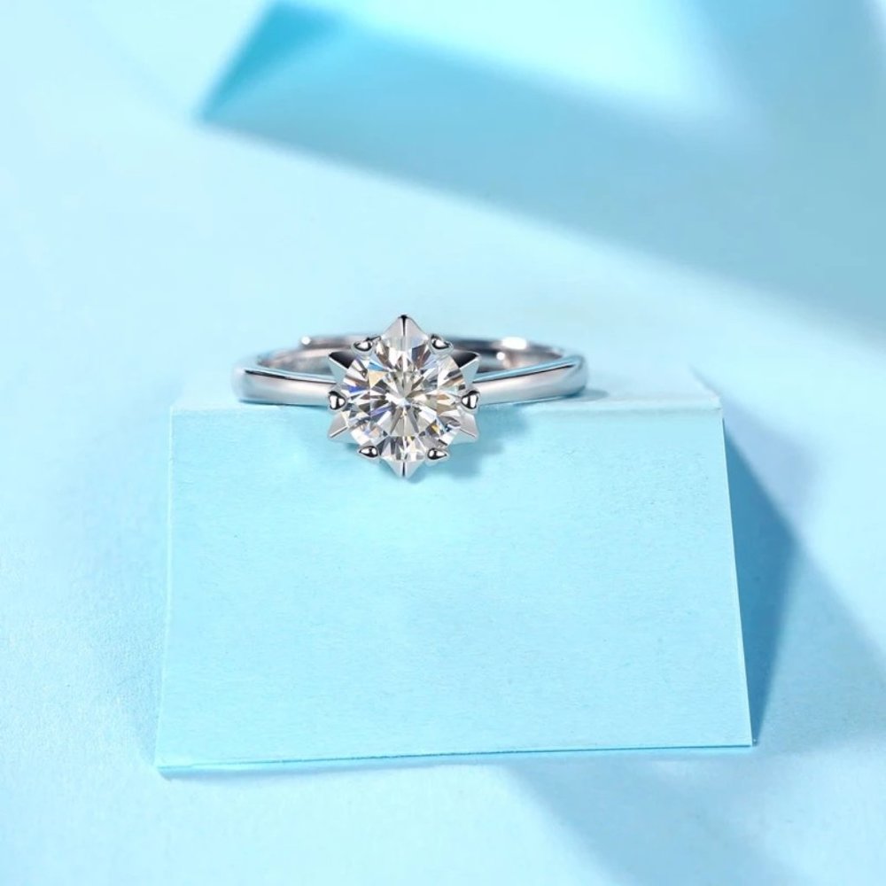 3ct. t.w. Brilliant Cut Diamond Ring - Picture 3 of 12